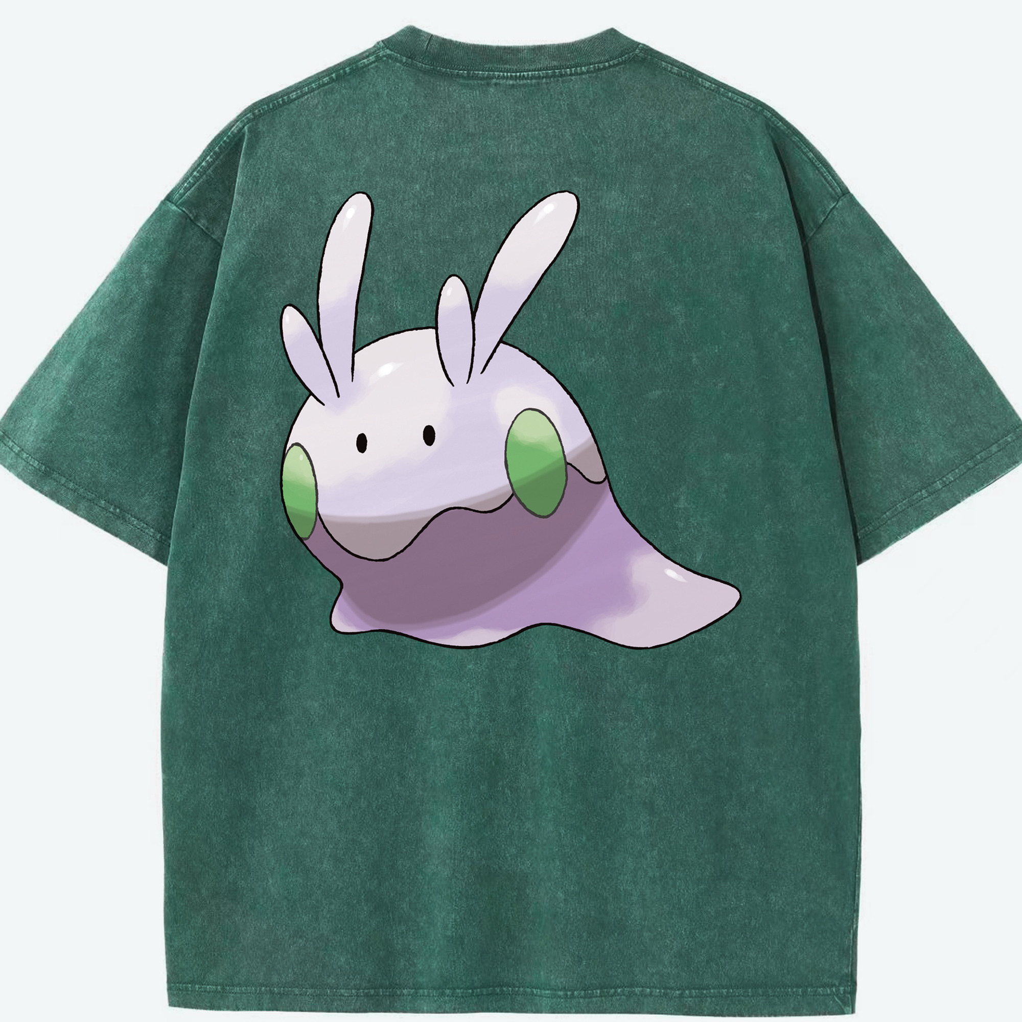 （画像用） ポケットモンスター Pokémon 綿100% ヴィンテージ風 半袖Tシャツ（背面プリント）